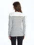 LC Waikiki Crew Neck Striped Long Sleeve Women's T-shirt
